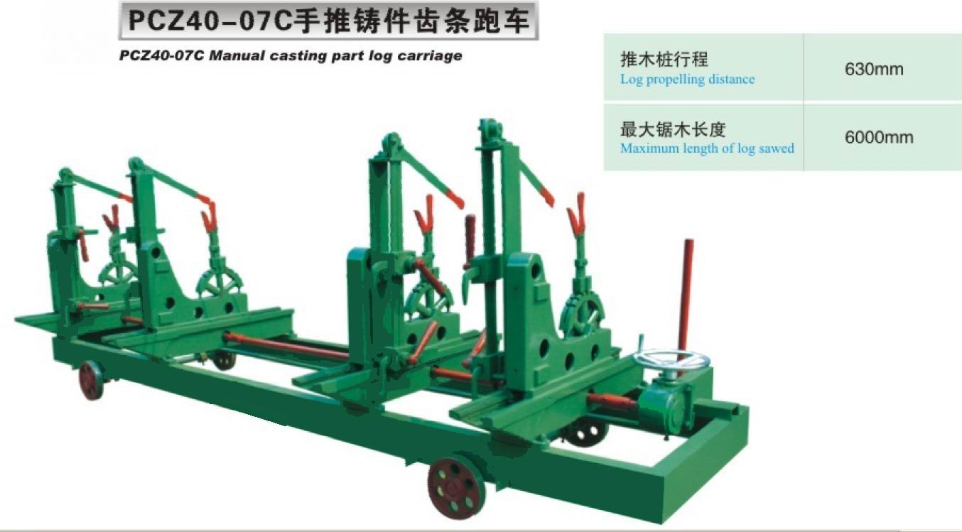 手推鑄件齒條跑車