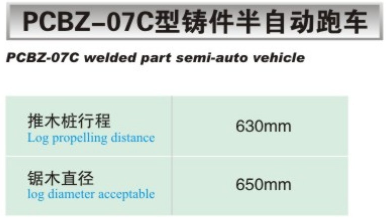 鑄件半自動跑車