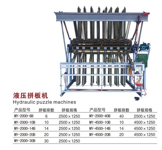 液壓拼板機